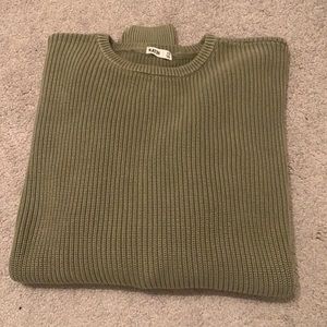 Karin, swell sweater, cactus color